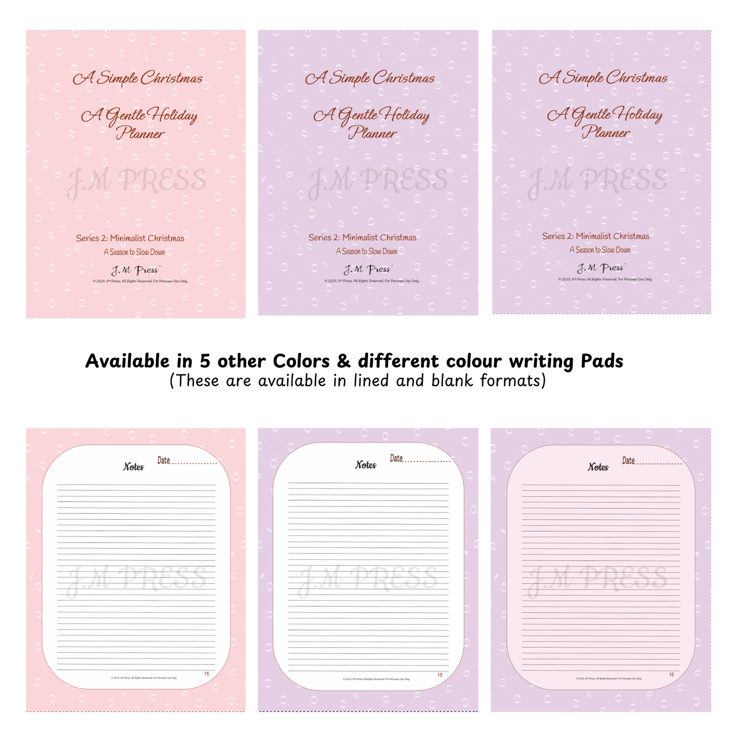 Christmas Planner – Minimalist Christmas (Planner)