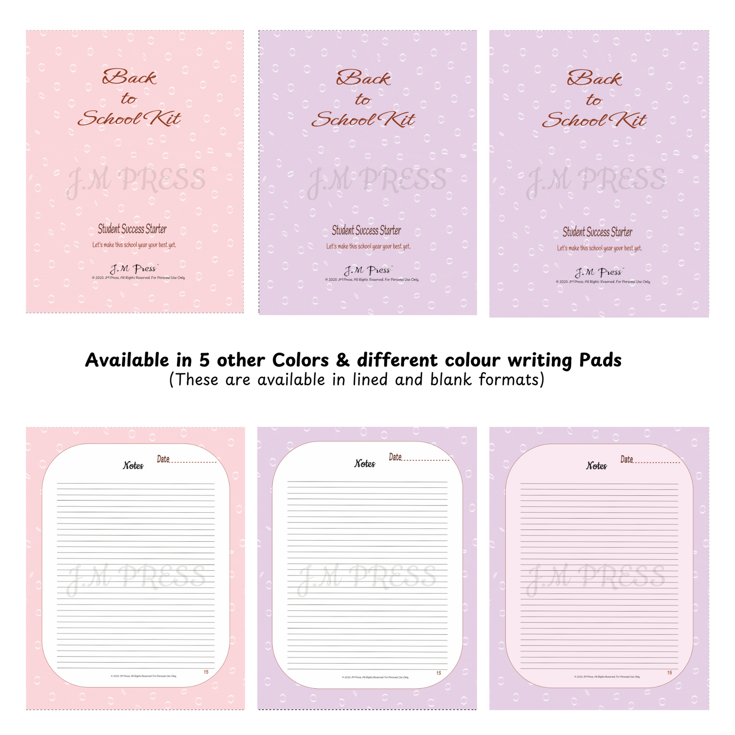 Back to School Kit – Student Success Starter Journal (Special Edition)