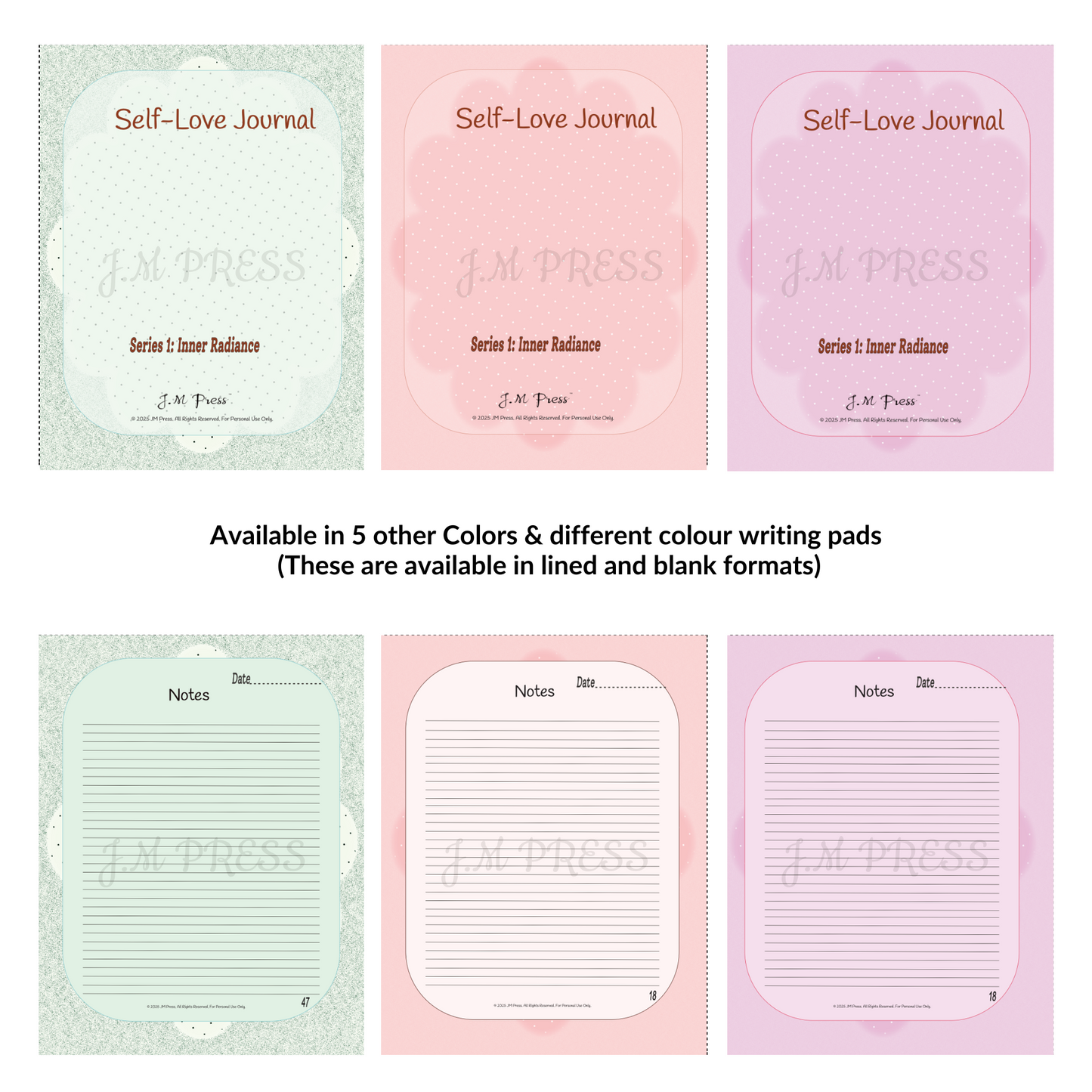 Self-Love Journal – Inner Radiance (JM Press Beauty Edition)