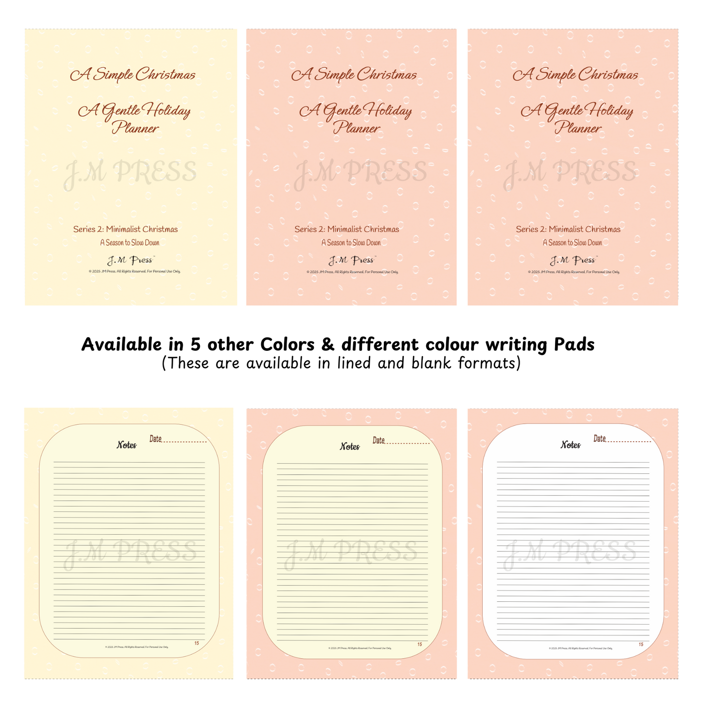 Christmas Planner – Minimalist Christmas (Planner)