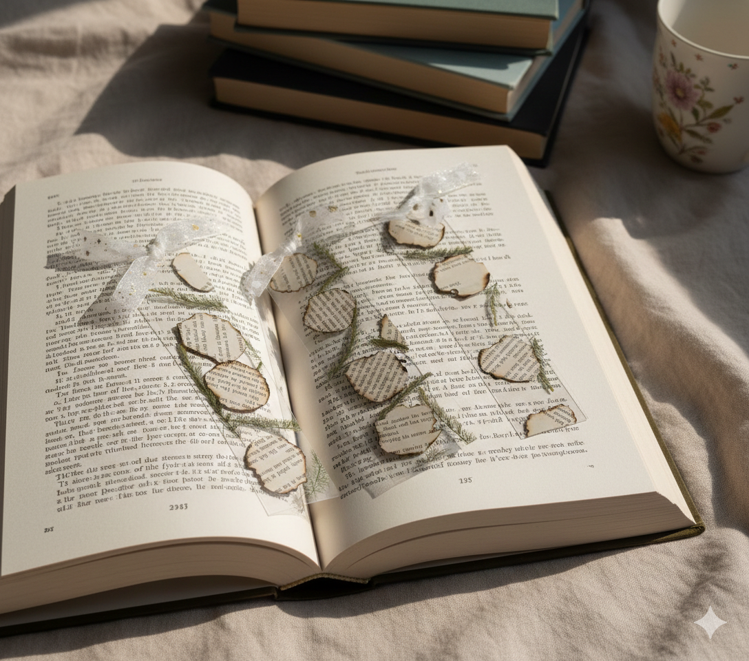 Skeleton Leaves (Monstera) Bookmark