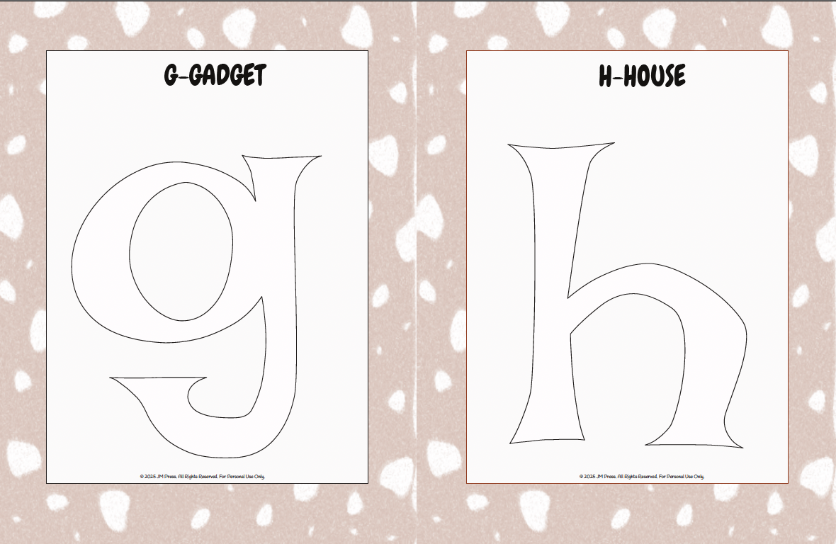 Handwriting Workbook – A to Z Lowercase Alphabet Letter Formation & Coloring Practice (JM Press Kids Edition)