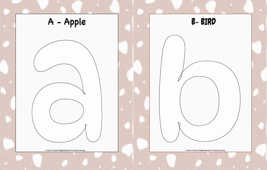 Handwriting Workbook – A to Z Lowercase Handwriting Practice (JM Press Kids Edition)