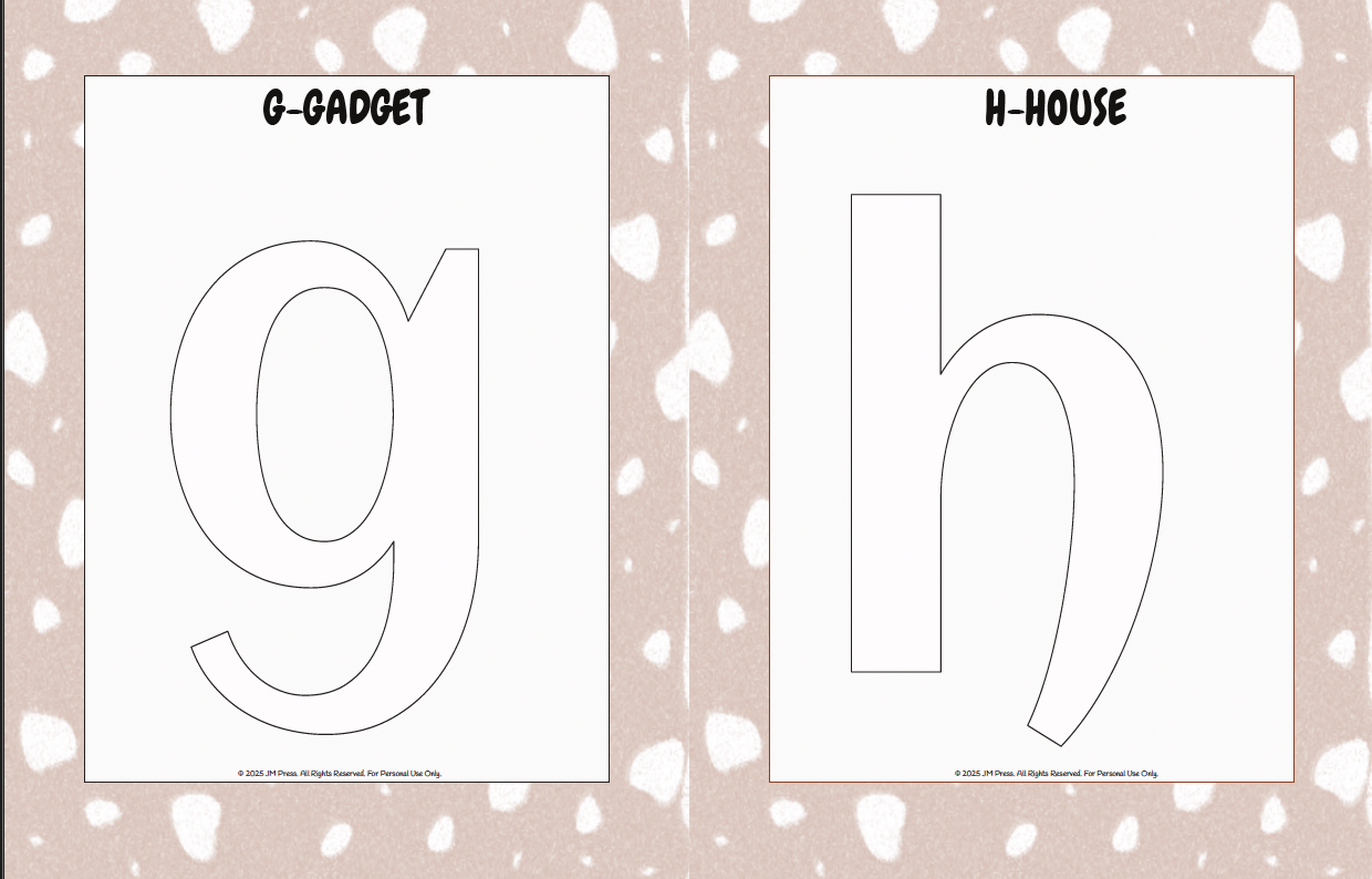 Handwriting Workbook – A to Z Smooth Cursive Tracing Letters (JM Press Kids Edition)