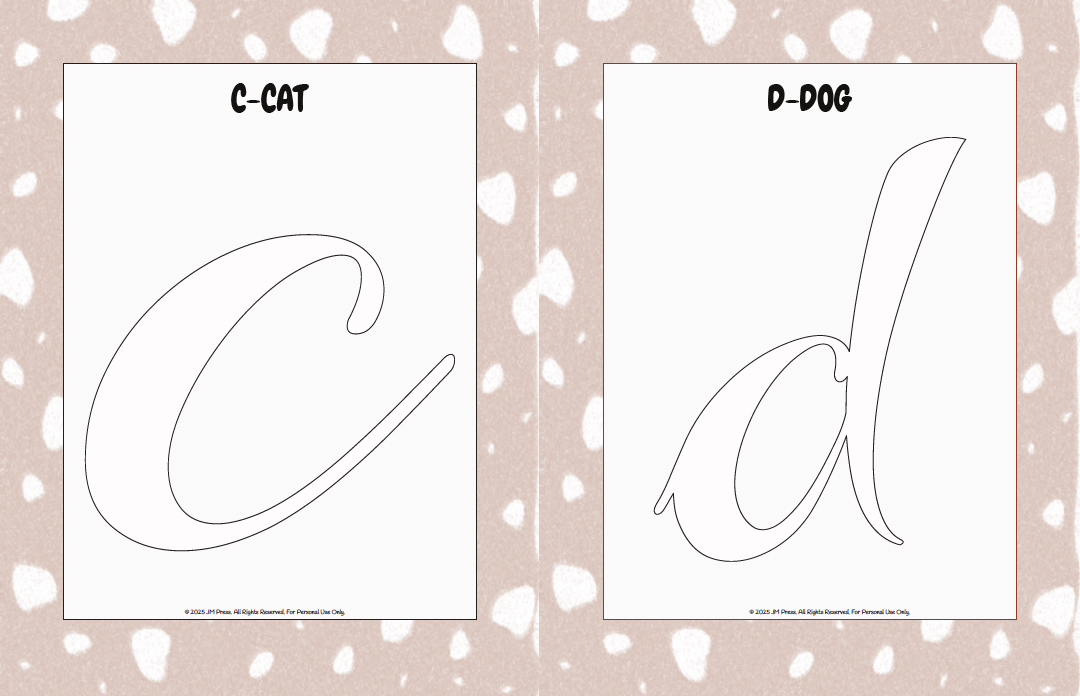 Handwriting Workbook – A to Z Cursive Writing Practice (JM Press Kids Edition)