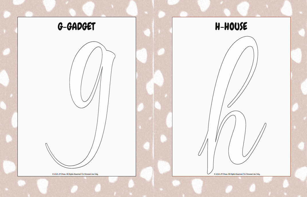 Handwriting Workbook – A to Z Cursive Writing Practice (JM Press Kids Edition)