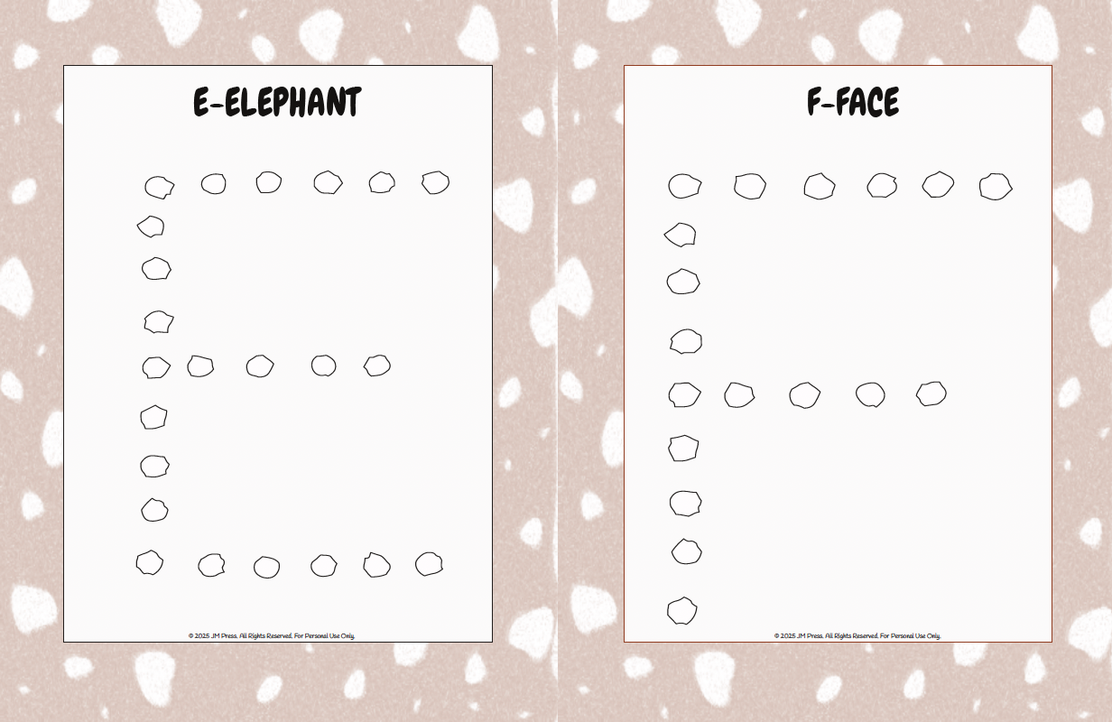 Handwriting Workbook – A to Z Dot-Trace Letters (JM Press Kids Edition)