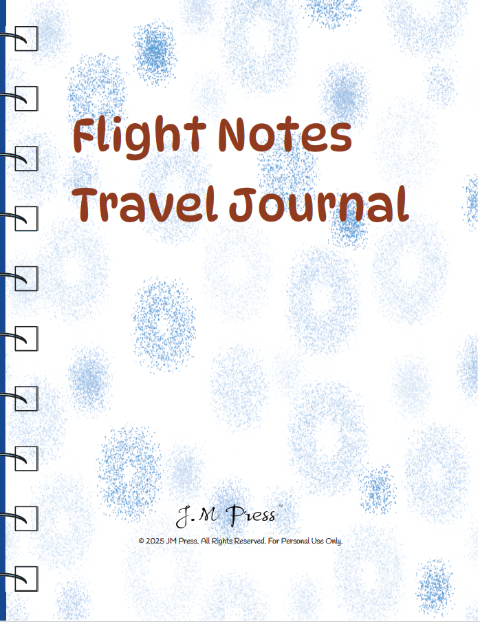 Flight Notes Travel Journal – JM Press Notebooks Edition
