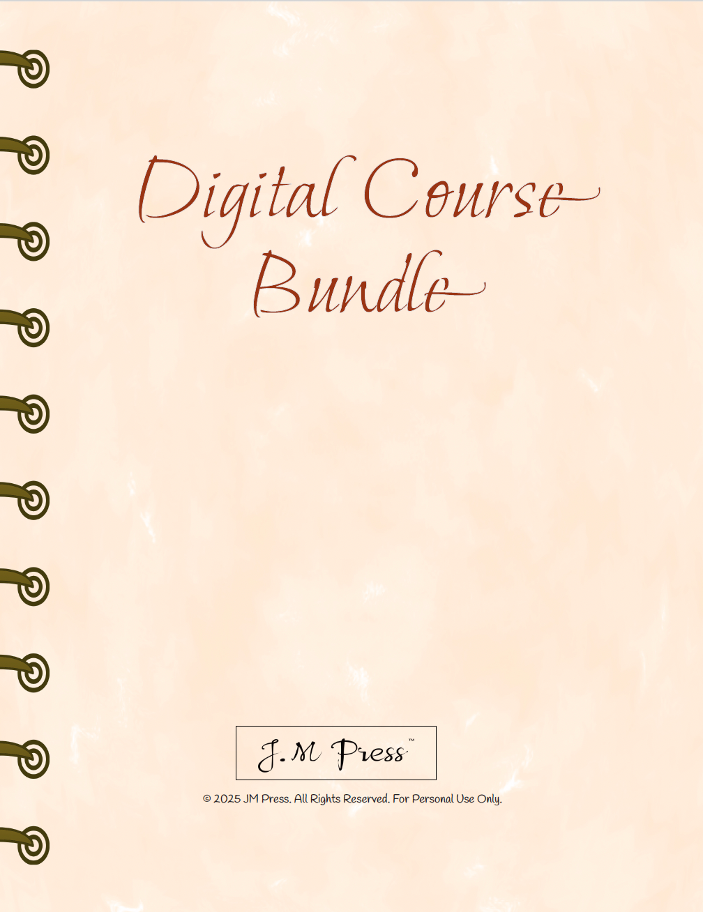 Digital Course Bundle Guide – Course Planning & Launch Tips (High Value Hub Edition)