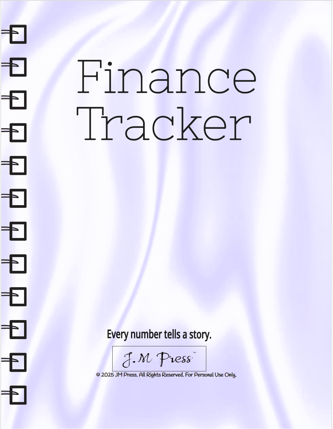 CEO Finance Tracker – Monthly Revenue & Expense Log | JM Press CEO Tools Edition