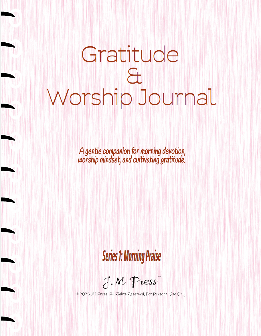 Gratitude & Worship Journal – Morning Praise (JM Press Faith Edition)