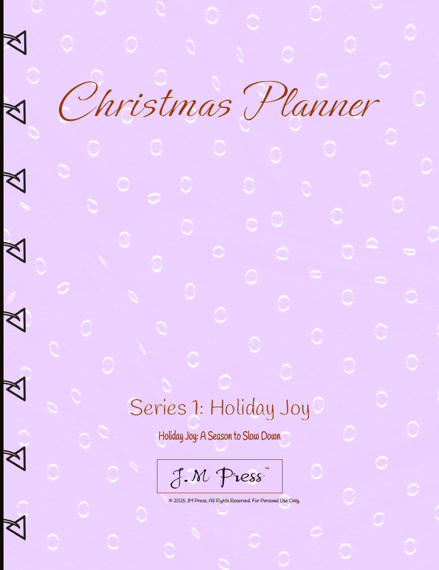 Christmas Planner – Holiday Joy (Planner)