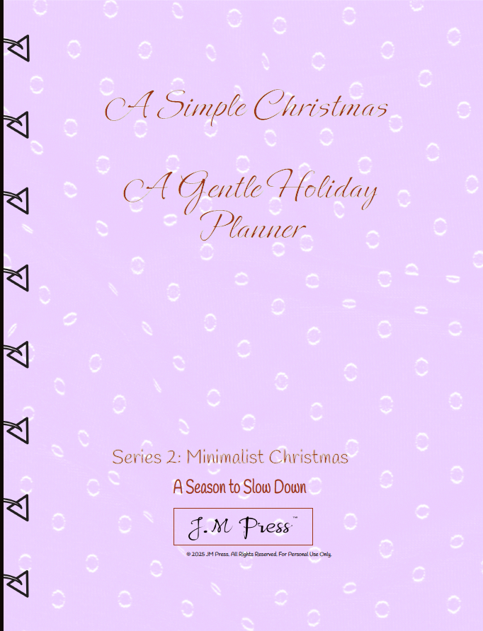 Christmas Planner – Minimalist Christmas (Planner)