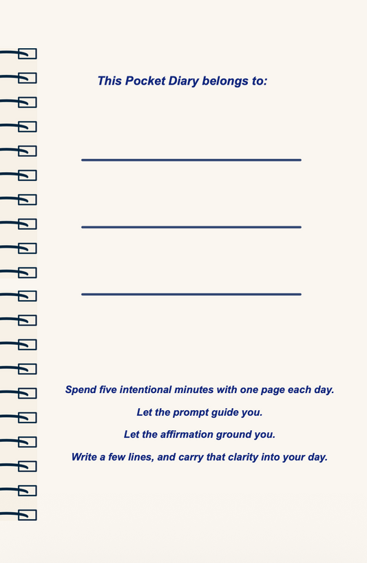 Mom Reset Pocket Diary | Burnout Recovery Journal for Mothers, Emotional Reset & Gentle Self-Care | JM Press