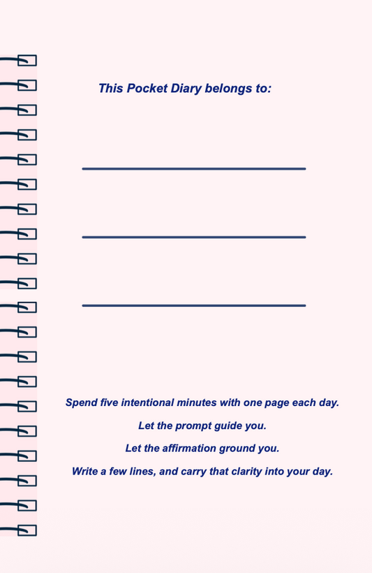 Healing Conversations Pocket Diary | Guided Journal for Difficult Conversations, Forgiveness, and Relationship Repair | JM Press