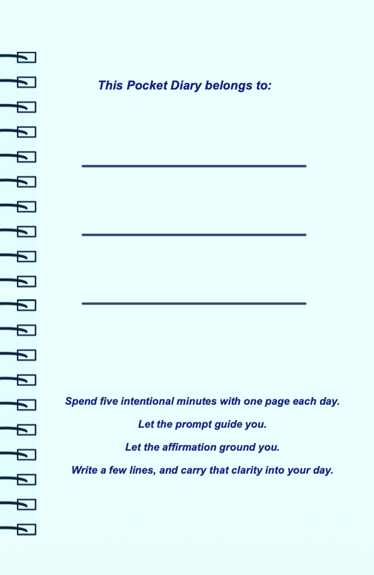 Brave Beginnings Pocket Diary | Guided Journal for Starting New Chapters, Building Confidence, and Navigating Life Transitions | JM Press