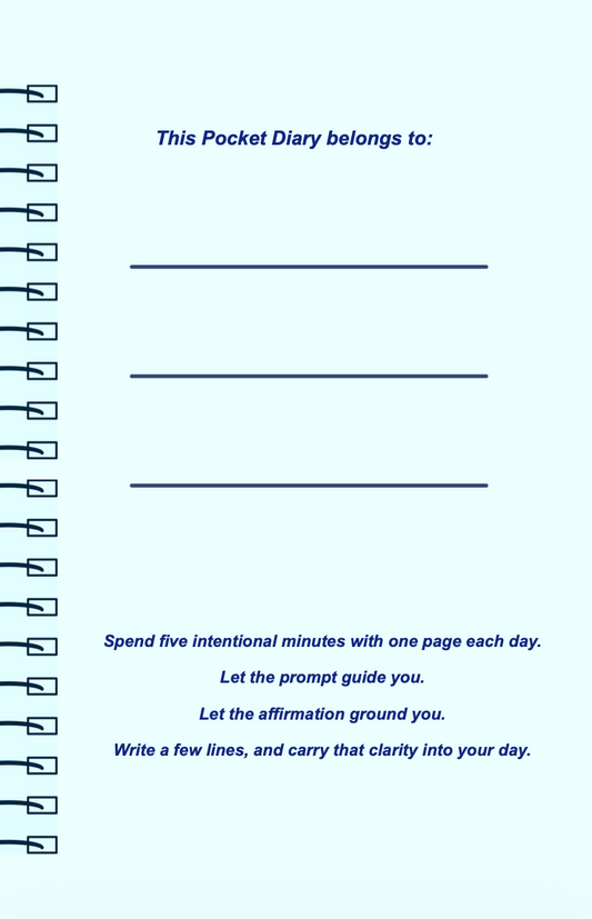 Finding Me Pocket Diary | Guided Self-Discovery Journal for Identity, Emotional Clarity & Personal Growth | JM Press