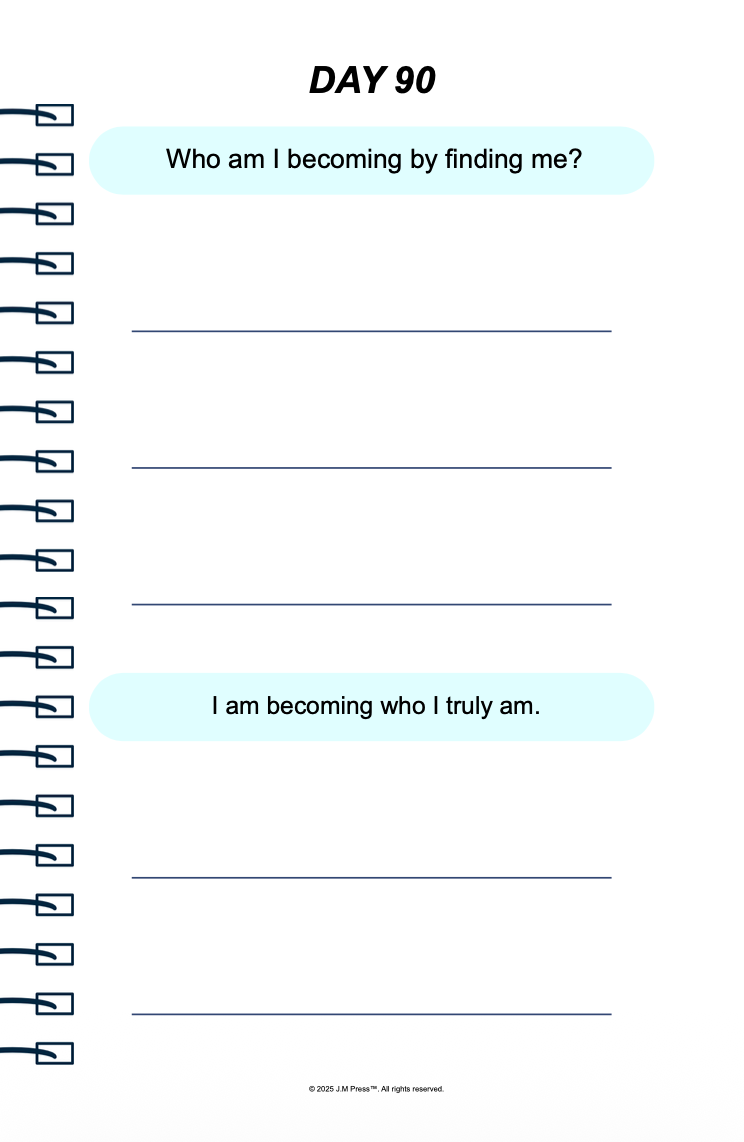 Finding Me Pocket Diary | Guided Self-Discovery Journal for Identity, Emotional Clarity & Personal Growth | JM Press