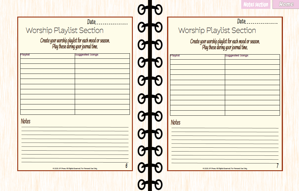 Gratitude & Worship Journal – Morning Praise (JM Press Faith Edition)
