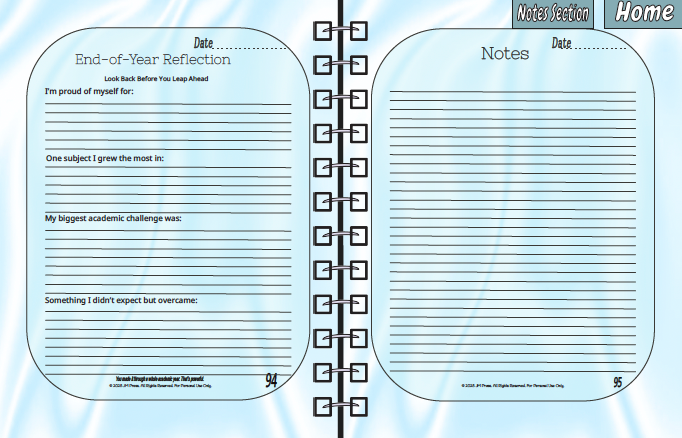 Academic Master Planner – Semester & Study Organizer | JM Press CEO Tools Edition