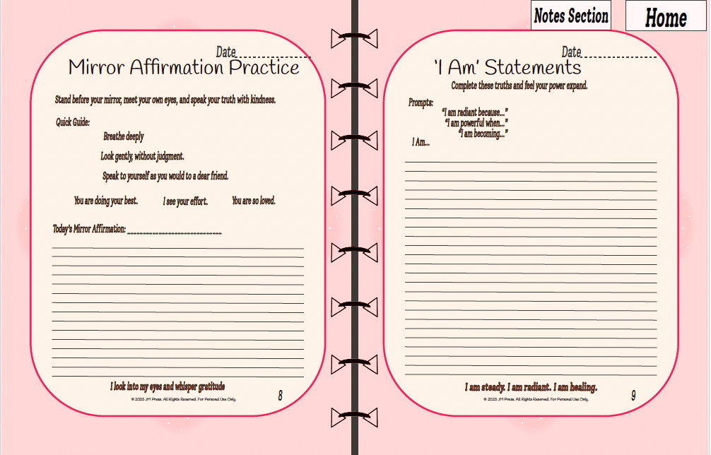 Self-Love Journal – Inner Radiance (JM Press Beauty Edition)