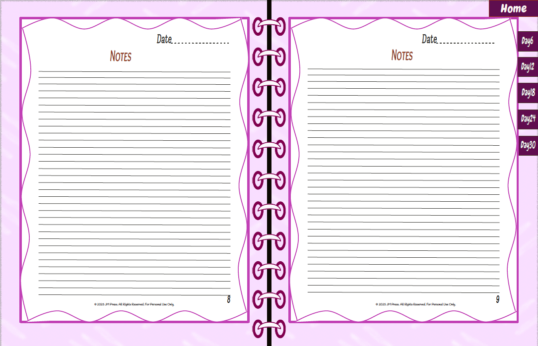 Mind-Storm Grid Workbook – 30-Day Idea Organization and Brainstorm Planner (JM Press Workbook Edition)