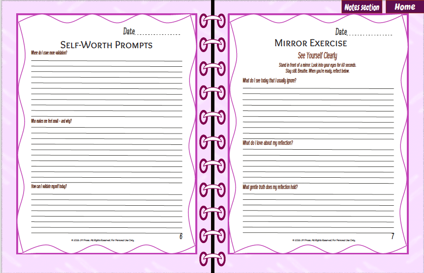 Radiant Self Workbook – 15 Days (JM Press Workbook Edition)