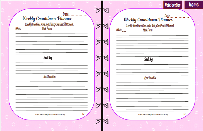 Christmas Planner – Minimalist Christmas (Planner)