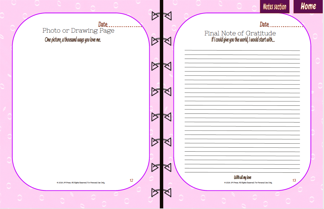 Mother’s Day Journal – A Love Letter to My Mother (Journal)