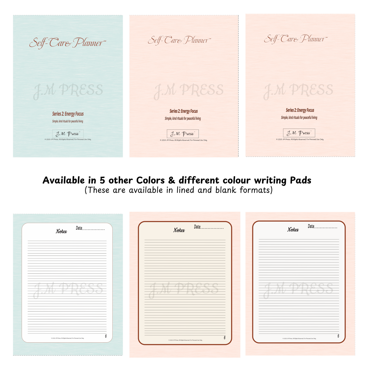Self-Care Planner – Ritual Builder (Wellness Edition Planner)