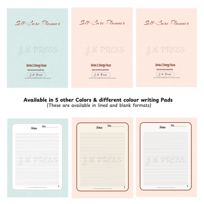 Self-Care Planner – Energy Focus (Wellness Edition Planner)