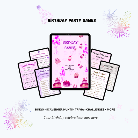 Birthday Party Games Collection