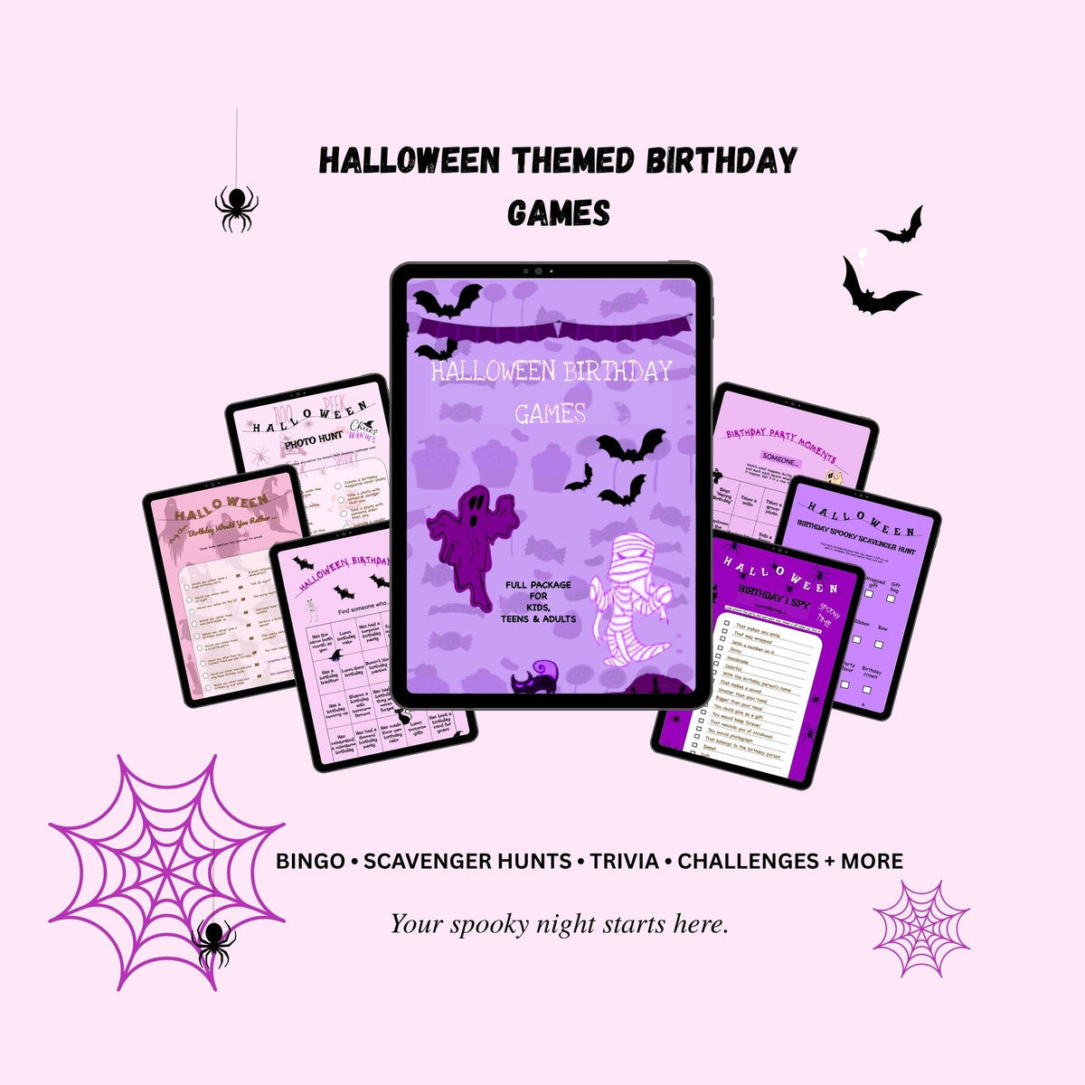 Halloween-Themed Birthday Party Games