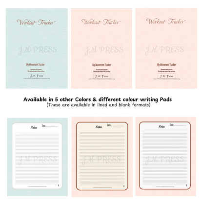 Workout Tracker – My Movement Planner (Wellness Edition)
