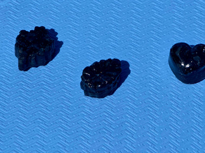 Hand-Sculpted Mixed Clay Motifs – Resin-Coated Charm Set (6 Pieces)