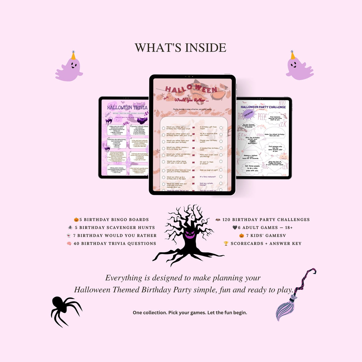 Halloween-Themed Birthday Party Games