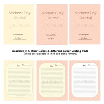 Mother’s Day Journal – A Love Letter to My Mother (Journal)