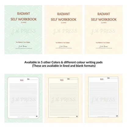 Radiant Self Workbook – 15 Days (JM Press Workbook Edition)