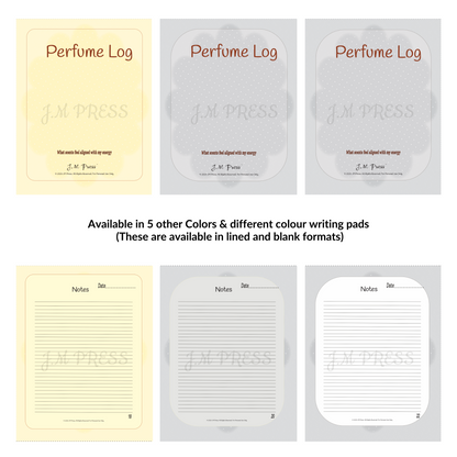 Perfume Log – Fragrance Tracker (JM Press Beauty Edition)
