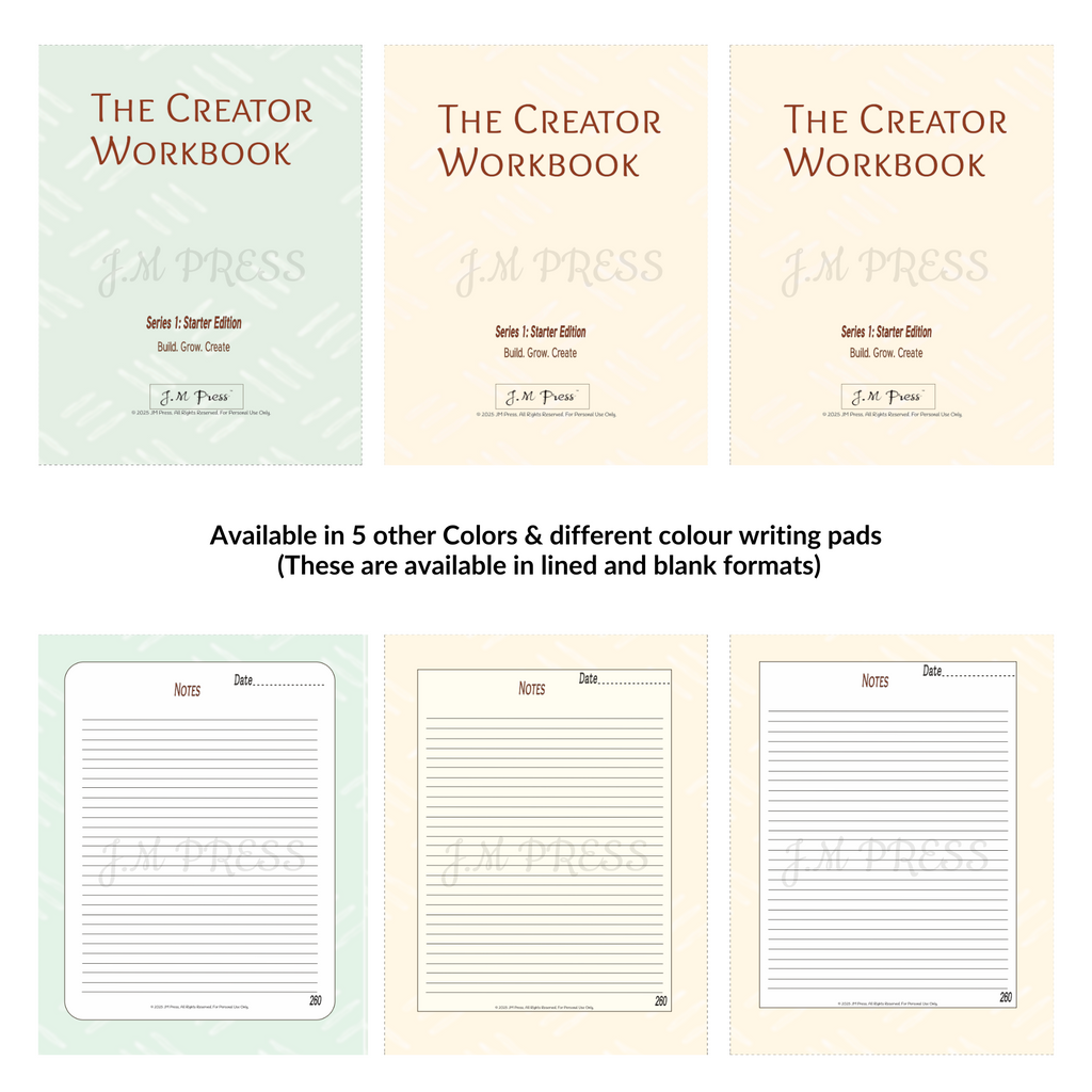 The Creator Workbook – Series 1 (JM Press Workbook Edition)