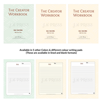 The Creator Workbook – Series 1 (JM Press Workbook Edition)