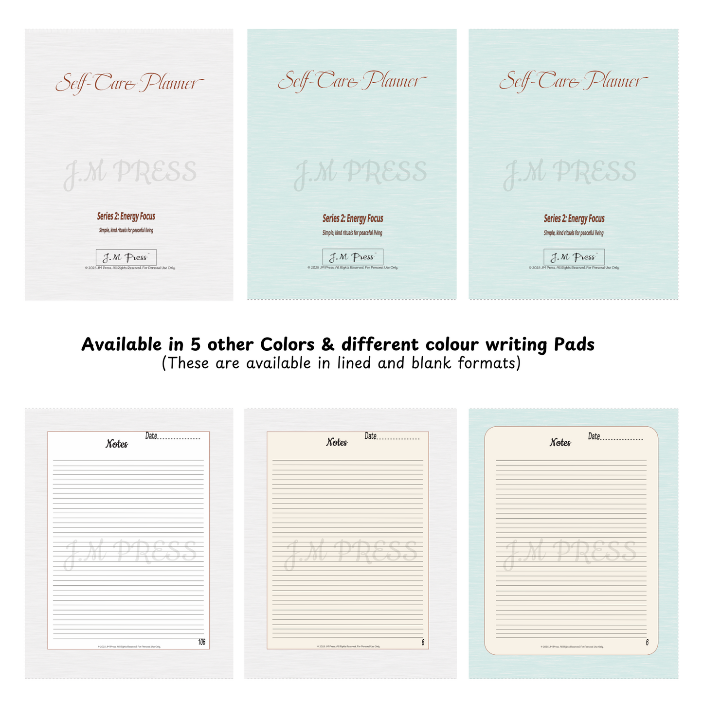 Self-Care Planner – Ritual Builder (Wellness Edition Planner)