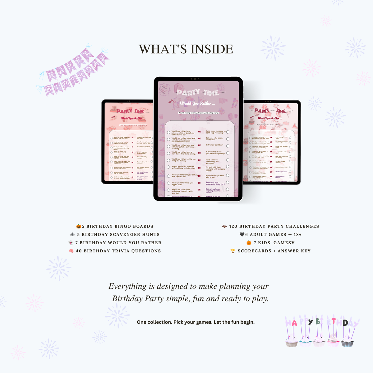 Birthday Party Games Collection