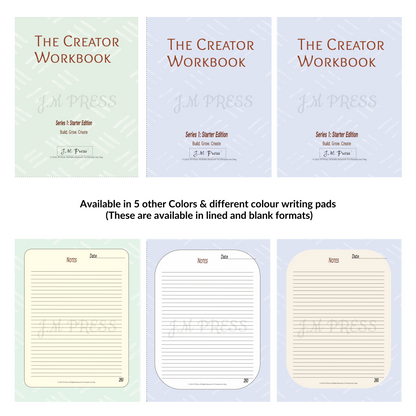 The Creator Workbook – Series 1 (JM Press Workbook Edition)