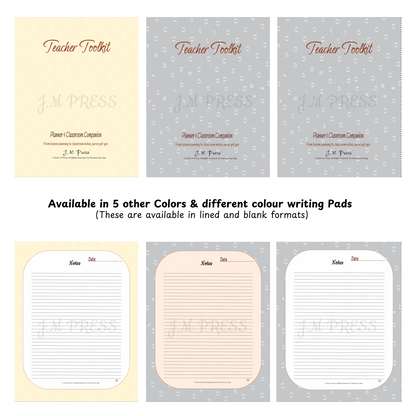 Teacher’s Toolkit – Academic Planner