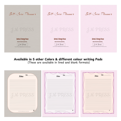 Self-Care Planner – Energy Focus (Wellness Edition Planner)