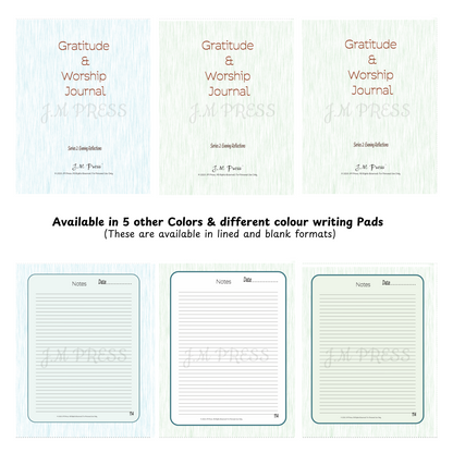 Gratitude & Worship Journal – Evening Reflections (JM Press Faith Edition)