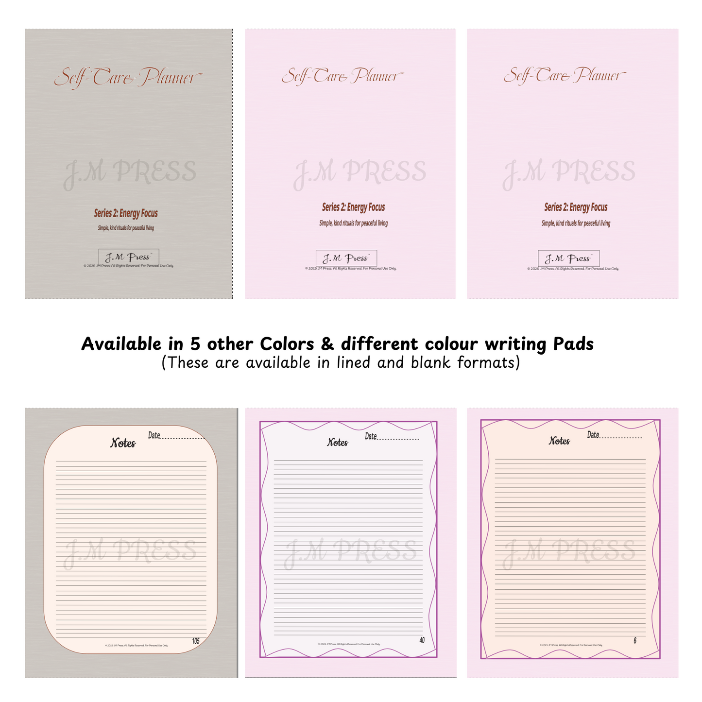 Self-Care Planner – Ritual Builder (Wellness Edition Planner)