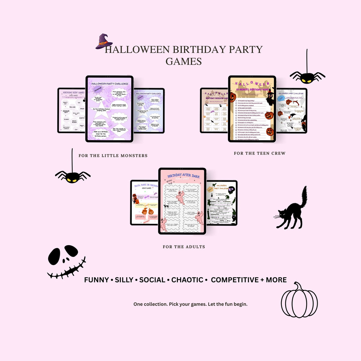 Halloween-Themed Birthday Party Games