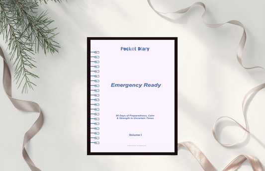 Emergency Ready Pocket Diary | Mental Readiness Journal for Stressful Situations, Clear Thinking, and Emotional Stability | JM Press